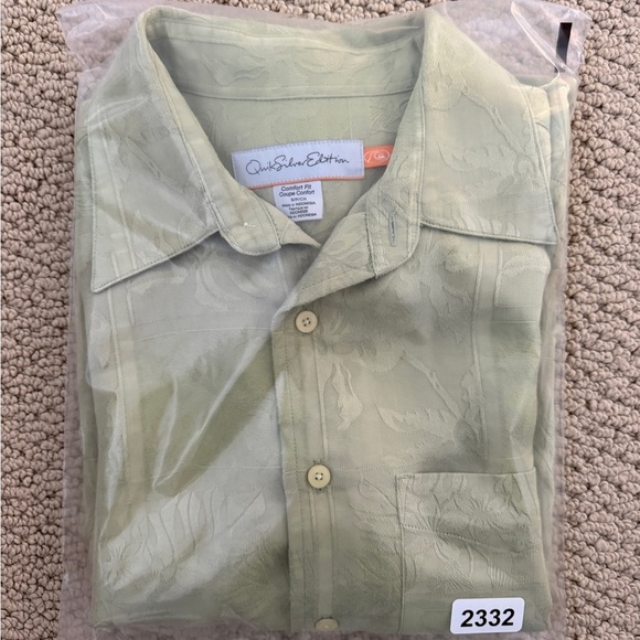 QUIKSILVER Edition Comfort Fit Casual Collared Shirt Men S Small - Picture 6 of 6